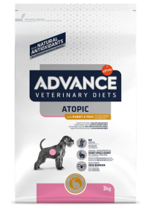 Advance Veterinary Diets Cane Atopic Coniglio Crocchette 3 kg