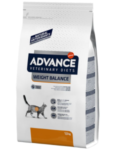 Advance Veterinary Diets Gatto Weight Balance Crocchette 1,5 kg