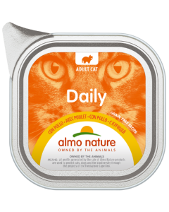 Almo Nature Daily Gatto Adulto Paté con Pollo Vaschetta 100 gr