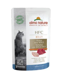 Almo Nature HFC Jelly Gatto Adulto Tonno con Sogliola Busta 55 gr