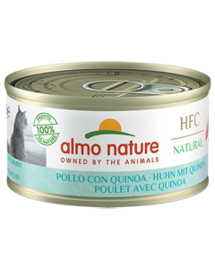 Almo Nature HFC Natural Gatto Adulto Pollo con Quinoa Lattina 70 gr