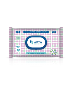 Arya Salviette Detergenti Muschio Bianco Confezione da 40 pezzi