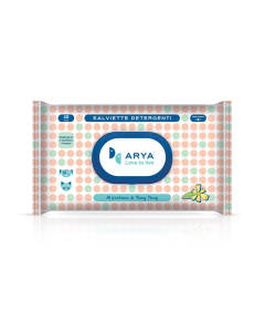 Arya Salviette Detergenti Ylang Ylang Confezione da 40 pezzi