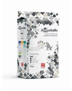 Asssorbello Tappetini Igienici Carboni Attivi 60X90cm - Confezione da 20 pezzi