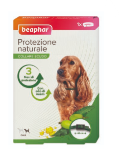 Beaphar Protezione Naturale Collare Scudo per Cane Piccolo e Medio 65 cm