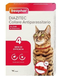 Beaphar Diazitec Collare Antiparassitario Gatto 35 cm