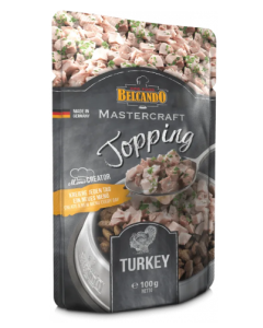 Belcando Cane Mastercraft Topping di Tacchino con Prezzemolo Busta 100 gr