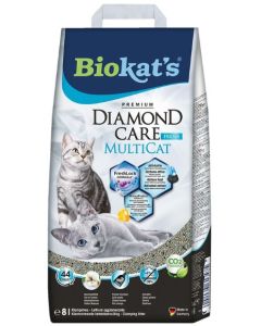 Biokat's Diamond Care Multicat Fresh Lettiera 8 lt