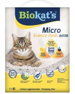 Biokat's Micro Bianco Fresh Extra Lettiera 6 lt