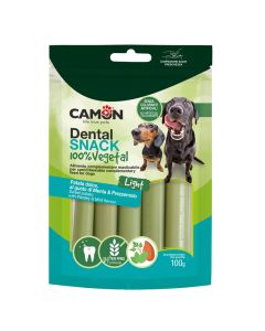 Camon Dental Snack Cane Vegetal Sticks Prezzemolo e Menta 100 gr