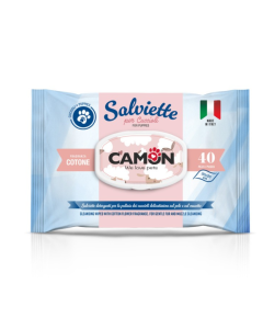 Camon Salviette Cuccioli 20x30 Cotone 40 pz