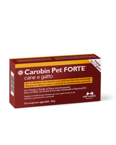 Nbf Lanes Carobin Pet Forte Cane e Gatto 30 Compresse