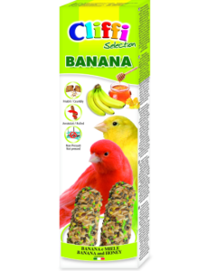 Cliffi Selection Sticks Banana per Canarini 60 gr