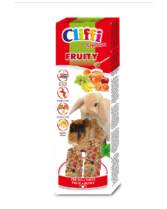 Cliffi Selection Sticks Fruity per Conigli e Cavie 110 gr