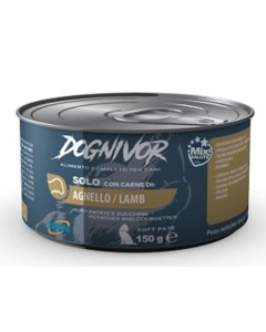 Drn Dognivor Cane Monoproteico Agnello Lattina 150 gr