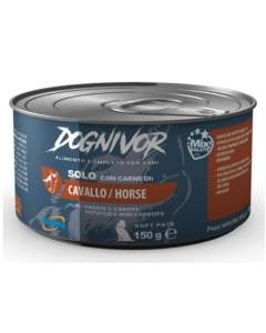 Drn Dognivor Cane Monoproteico Cavallo Lattina 150 gr