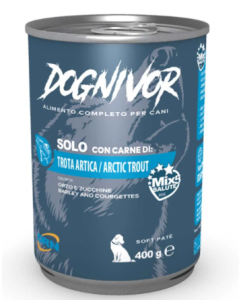 Drn Dognivor Cane Monoproteico Trota Artica Lattina 400 gr