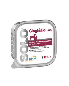 Drn Solo Cane e Gatto Monoproteico di Cinghiale Vaschetta 100 gr