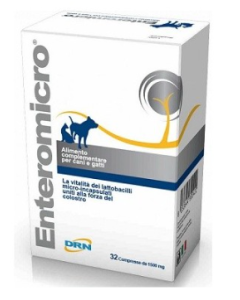 Drn Enteromicro Cane e Gatto 32 Compresse 