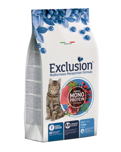 Exclusion Mediterraneo Monoproteico al Tonno Gatto Adult Crocchette