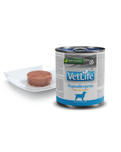 Farmina VetLife Cane Hypoallergenic al Pesce e Patate Lattina 300 gr