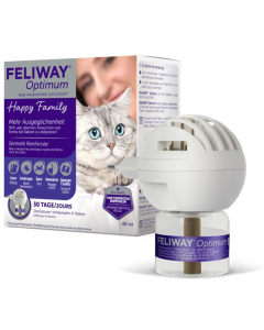 Feliway Optimum Happy Family Diffusore e Ricarica da 48 ml