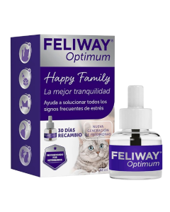 Feliway Optimum Happy Family Ricarica da 48 ml