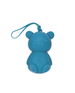 Ferribiella Teddy Portasacchetti in Silicone Petrolio