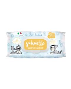 Ferribiella Salviette Detergenti Acqua Micellare e Olio di Argan - Confezione da 40 pezzi