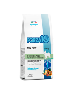 Forza10 Diet Cane Adult Mini con Cervo Crocchette 1,5 kg