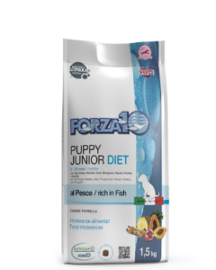 Forza10 Diet Cane Puppy e Junior al Pesce Crocchette 1,5 kg