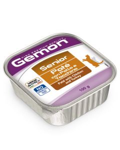 Gemon Gatto Senior Paté con Pollo e Tacchino 100 gr