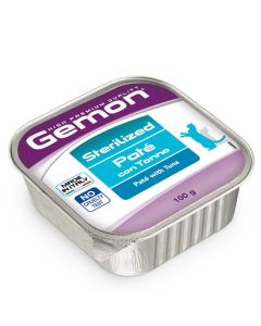 Gemon Gatto Sterilizzato Paté con Tonno 100 gr