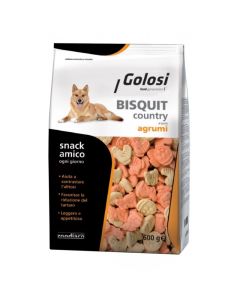 Golosi Cane Bisquit Country Snack Agrumi 600 gr