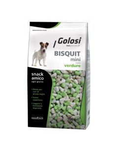 Golosi Cane Mini Bisquit Snack Verdure 300 gr