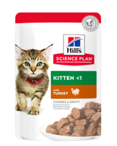 Hill's Science Plan Gatto Kitten Bocconcini Tacchino Busta 85 gr