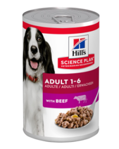 Hill's Science Plan Cane Adult Manzo Lattina 370 gr