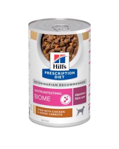 Hill's Prescriptipon Diet Cane Gastrointestinal Biome Spezzatino di Pollo con Verdure 354 gr