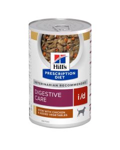 Hill's Prescription Diet Cane i/d Digestive Care Spezzatino di Pollo con Verdure 354 gr