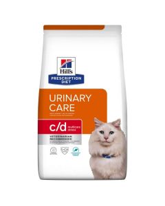 Hill's Prescription Diet Gatto c/d Multicare Stress Urinary Care Crocchette al Pesce Oceanico