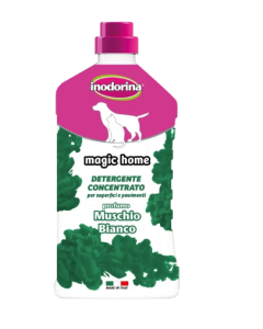 Inodorina Magic Home Detergente Antiodore Profumazione Muschio Bianco 1 lt