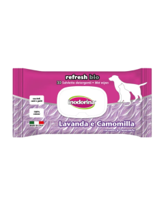 Inodorina Salviette Refresh Bio Lavanda e Camomilla - 30 salviette