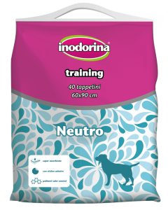 Inodorina Training Tappetini Igienici Neutro 60x90cm - Confezione da 40 pezzi 