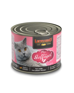 Leonardo Gatto Patè Pura Carne di Pollame Lattina 200 gr