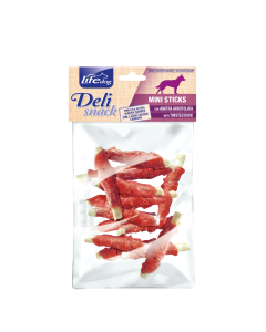 Life Dog Deli Snack Cane Mini Stick di Anatra 100 gr