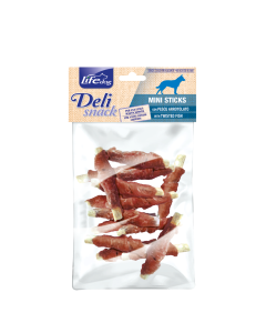 Life Dog Deli Snack Cane Mini Stick di Pesce 100 gr