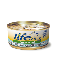 Life Dog Natural Cane Pesce con Patate Lattina 170 gr