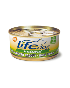 Life Dog Natural Cane Ragù di Pollo con Verdure Lattina 170 gr