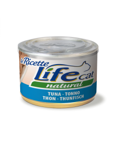 Life Cat Natural Le Ricette Gatto Adulto Tonno Lattina 150 gr