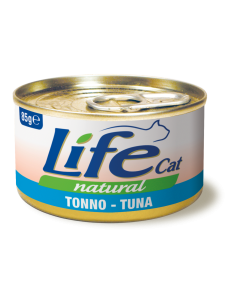 Life Cat Natural Gatto Adulto Tonno Lattina 85 gr